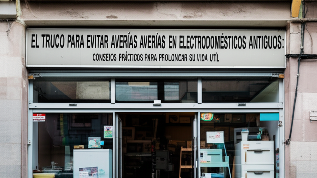 El truco para evitar averías en electrodomésticos antiguos: Consejos prácticos para prolongar su vida útil 1 1755714819