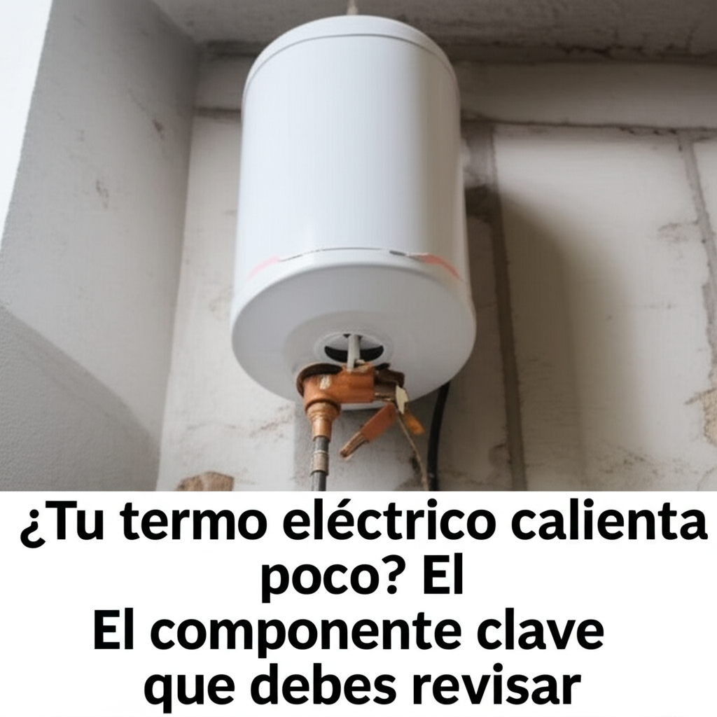 ¿Tu termo eléctrico calienta poco? El componente clave que debes revisar 1 1755715574