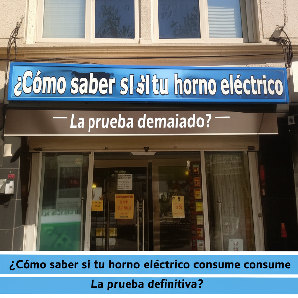 ¿Cómo saber si tu horno eléctrico consume demasiado? La prueba definitiva 1 1755715704