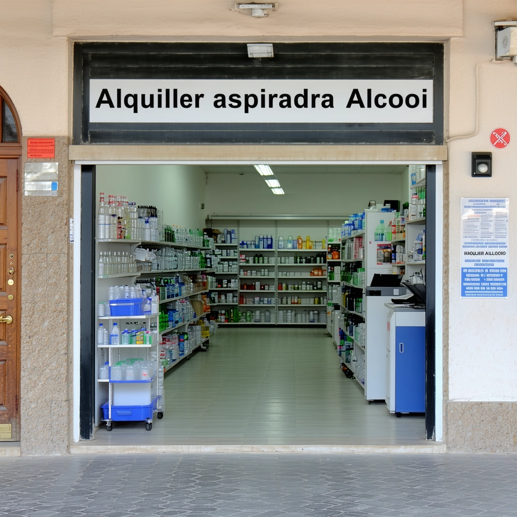 Alquiler aspiradora industrial Alcoy/Alcoi