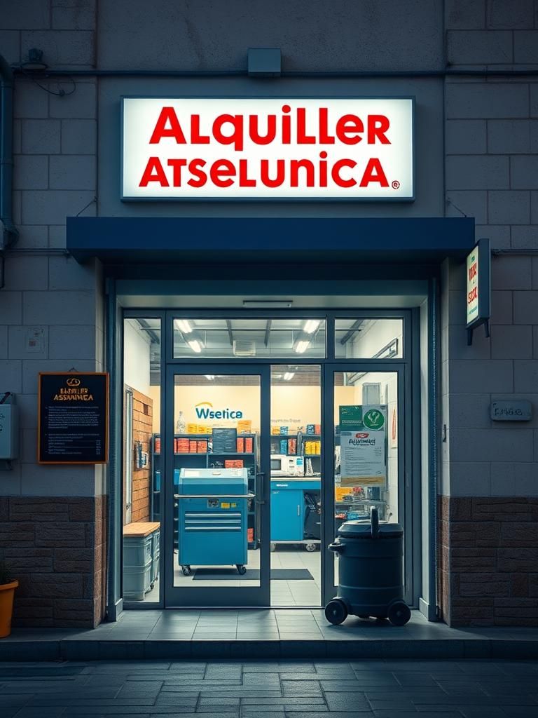 Alquiler aspiradora industrial Antequera