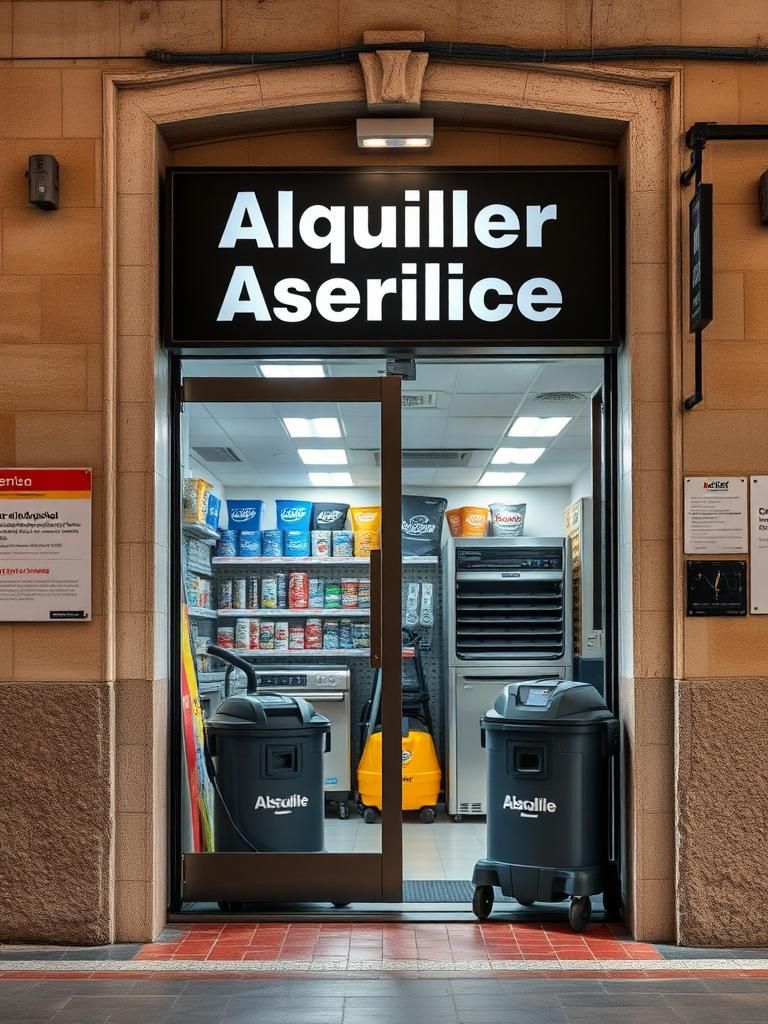 Alquiler aspiradora industrial Cádiz