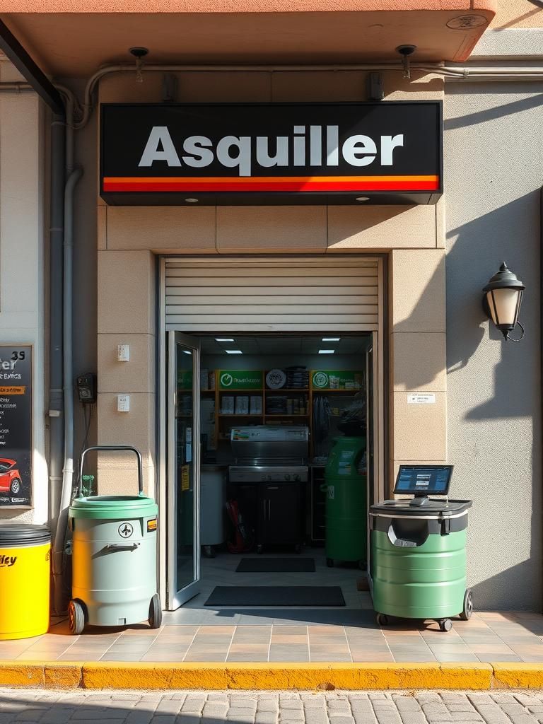 Alquiler aspiradora industrial Huesca