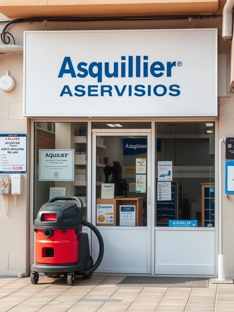 Alquiler aspiradora industrial Torremolinos