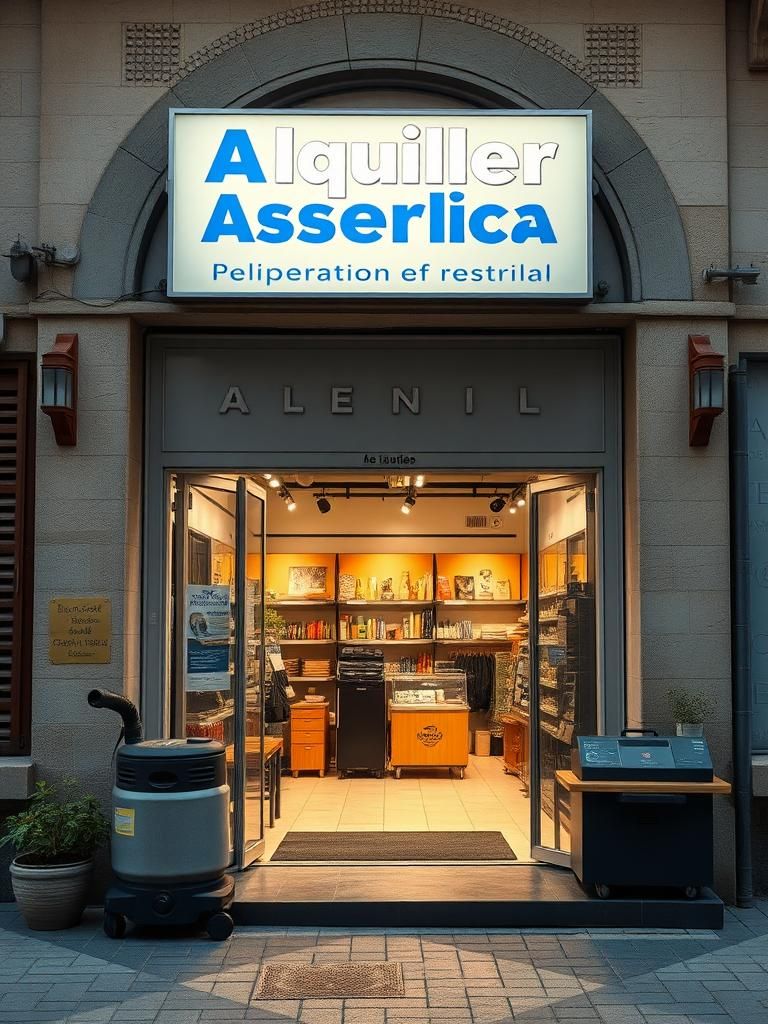 Alquiler aspiradora industrial Valladolid