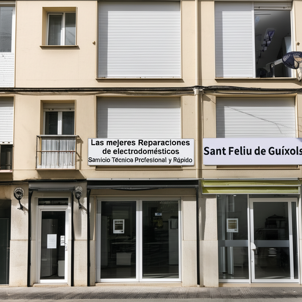 Las mejores Reparaciones de electrodomésticos en Sant Feliu de Guíxols: Servicio Técnico Profesional y Rápido