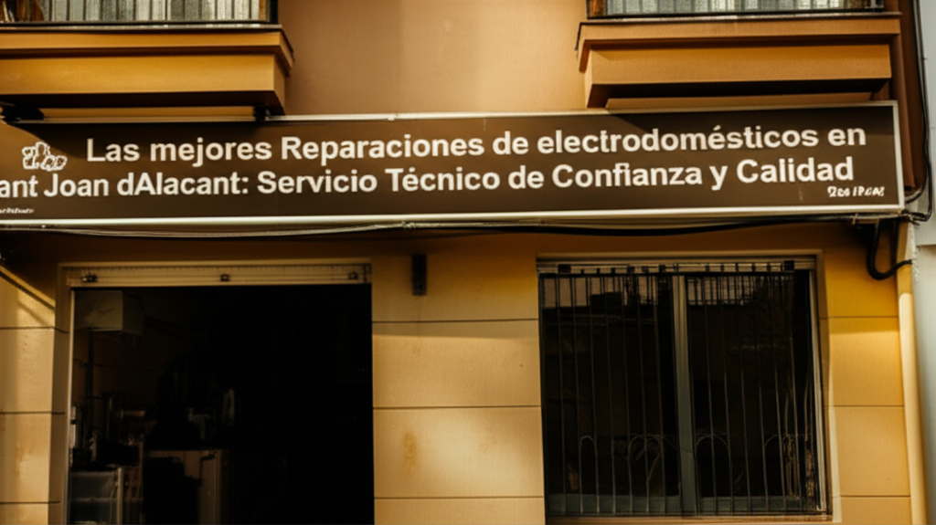 Las mejores Reparaciones de electrodomésticos en Sant Joan dAlacant: Servicio Técnico de Confianza y Calidad