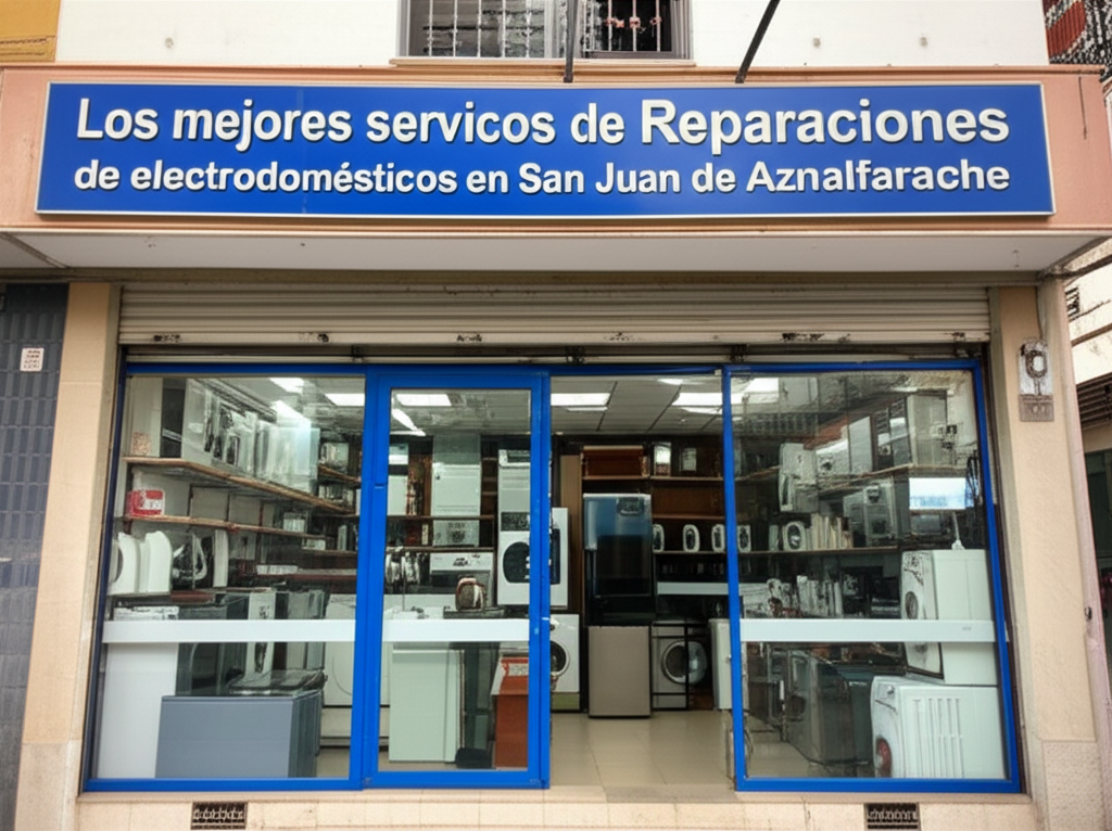 Los mejores servicios de Reparaciones de electrodomésticos en San Juan de Aznalfarache