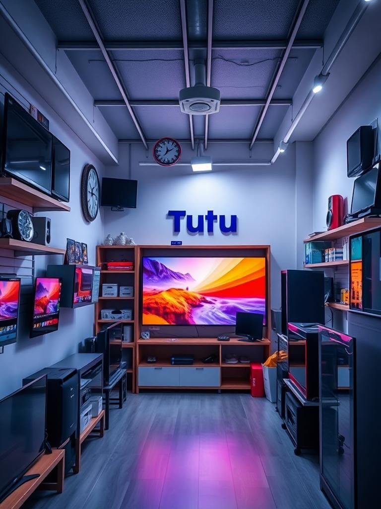 TuTu Smart TV 25 Pulgadas WiFi FHD Televisor (TUV25FQ1B) 1 TuTu Smart TV 25 Pulgadas WiFi FHD Televisor (TUV25FQ1B)
