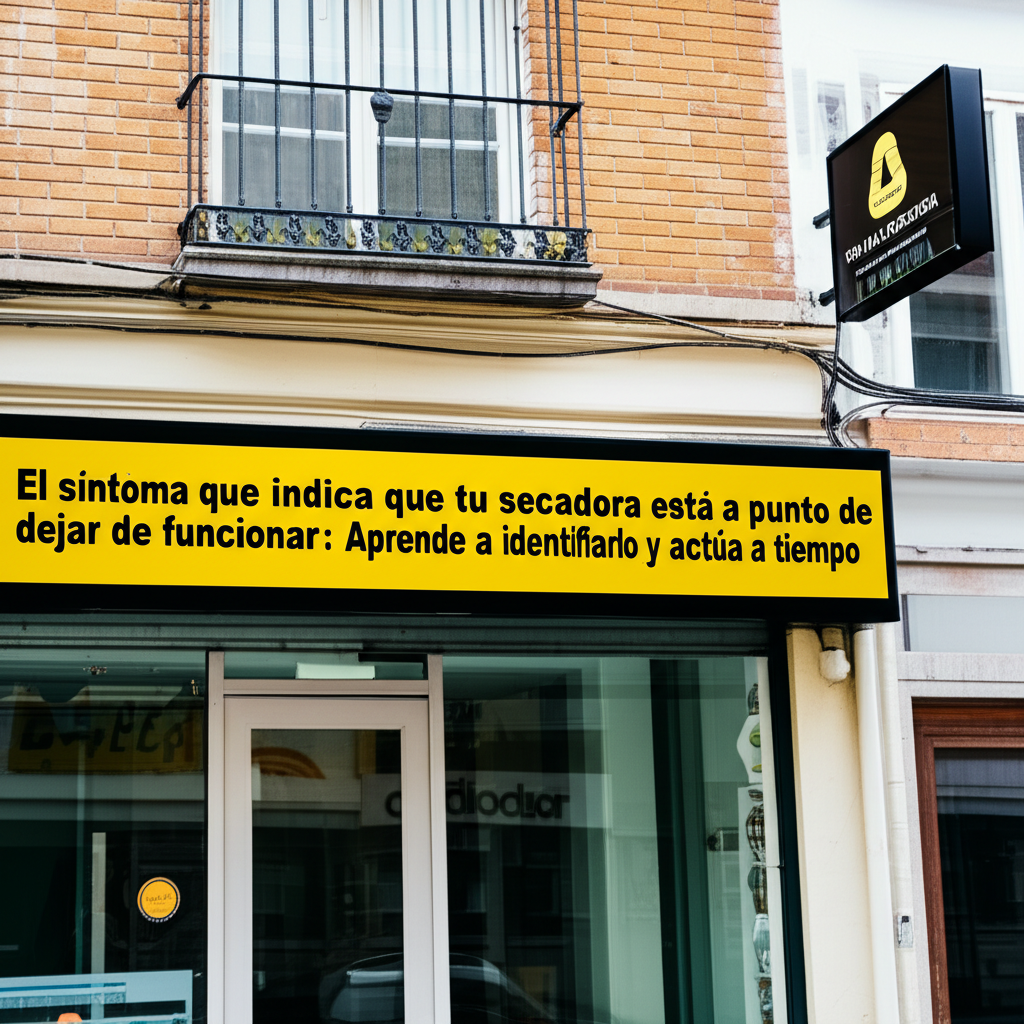 analysisUser asks for SEO title in Spanish, max 60 chars, brief. Provide only the title, no greeting, no other language. Must be SEO optimized, include keywords: secadora, síntoma, dejar de funcionar, identificar,